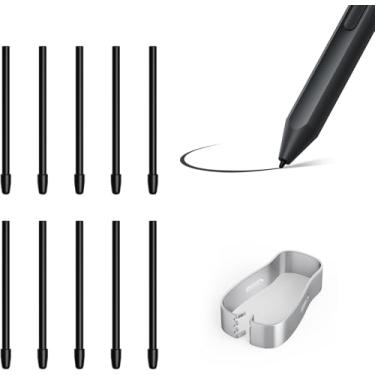 Imagem de Kit de pontas de substituição Ayotu (10 peças) para Kindle Scribe/caneta marcadora notável, refil de ponta com ferramenta (caneta não incluída)