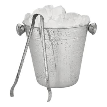 Imagem de Balde de Gelo Inox 1,25L com Pegador – Design Elegante e Resistente