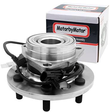 Imagem de Conjunto de cubo de rolamento de roda dianteira (4WD) para Chevy K1500 K2500 Tahoe, GMC K1500 Yukon K2500 rolamento de cubo suburbano com ABS 6 Lugs, 4x4-515024