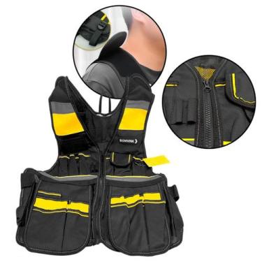 Imagem de Colete Organizacional para Ferramentas com Refletores -  Bomvink