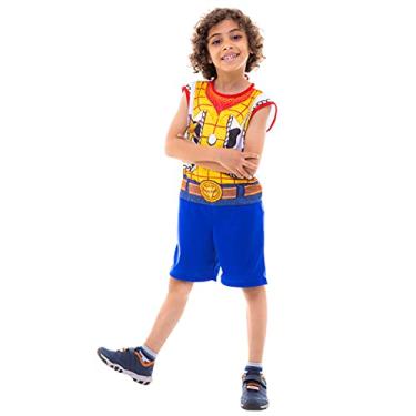 Imagem de Fantasia Toy Story 4 Woody Infantil Curto M 5-8