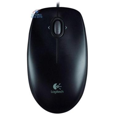 Imagem de Mouse USB Logitech M100 - 1000dpi - Preto - 910-003241-Unissex