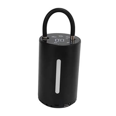 Imagem de Bomba de Pneu Portátil, Inflador de Pneus Sem Fio Inteligente Com Tela LCD, Bomba de Ar de Alta Pressão de 150psi para Carro, Motocicleta, Bicicleta, Infláveis, Iluminação de