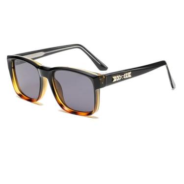 Imagem de HCPIHF Óculos de sol femininos retrô protetor solar óculos de sol masculino gradiente UV400, 2, tamanho único
