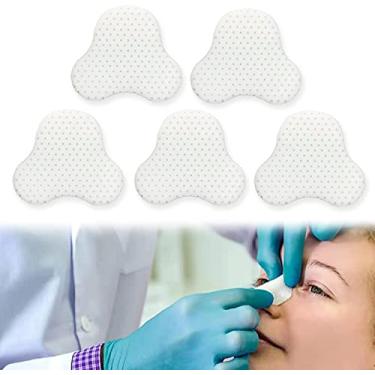 Imagem de Talas nasais termoplásticas, protetor externo de suporte de nariz para cirurgia de rinoplastia septoplastia, fratura de cinta nasal, otorrinolaringologia, imobilização ortopédica, 5 peças-M, (C)