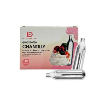 Imagem de Cápsula De Gás Para Chantilly C/10 - DaysBrasil