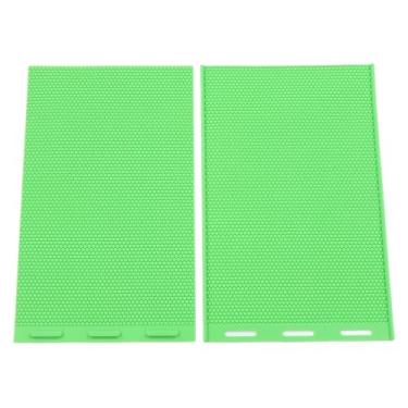 Imagem de Silicone premium, folhas grandes flexíveis de prensa de cera de abelha com padrões elevados para fazer favo de mel, inclui conjunto de 2 peças para uso ao ar livre, dobrável para fácil armazenamento