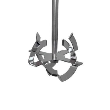 Imagem de Homogeneizador de Cosméticos Helicoidal 100mm com Haste de 350mm em Aç