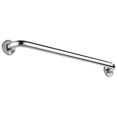 Imagem de Barra de apoio de banheiro de aço inoxidável para montagem na parede, corrimão, chuveiro, alça de segurança, trilho de suporte de vaso sanitário, barra de suporte para idosos (tamanho: 30 cm)