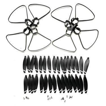 Imagem de DAYUDDRICAR Drone Part for LYZRC L900 Pro MAX Rc Drone Propeller Props Blades Guard Kit Spare Part for L900 Pro SE Drone Quadcopter Accessories (Color : L900pro 2guard32prop)