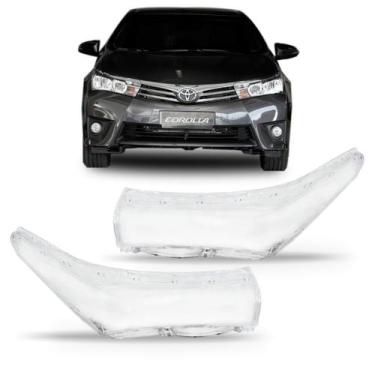 Imagem de Lente Farol Toyota Corolla Xei Seg 2015 A 2017 - SP ACESSÓRIOS, Direit