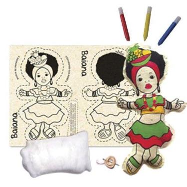 Imagem de Boneca de Pano  Baiana - Alegria Sem Bateria