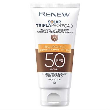Imagem de Protetor Solar Renew Com Cor Escura fps 50 Avon