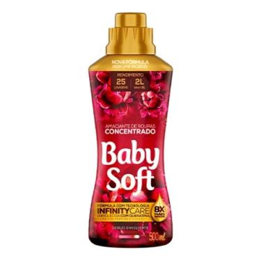 Imagem de Amaciante Baby Soft Conc Tq Envolvente - Vermelho 500Ml
