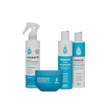 Imagem de Leave-in + Super Máscara +Shampoo e Condicionador Hidratei
