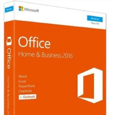 Imagem de Office Home And Business 2016, 32/64 Bits - FPP - Mídia Física - Micro