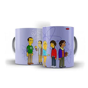 Imagem de LEAR Caneca de Cer?mica The Big Bang Theory Simpson 325ML