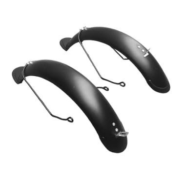 Imagem de Colaxi 14 polegadas Bicicleta dobrável Fender Substituição Frente e Fandores traseiros Protetor de roda Protetor de bicicleta robusta Bicicleta Peças de