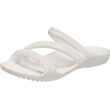 Imagem de Crocs Sandália feminina Kadee II com tiras, Diamante branco, 35