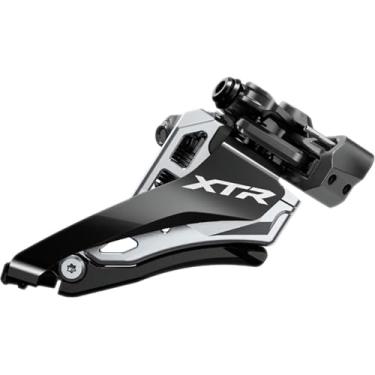 Imagem de Bicicleta dianteira Shimano XTR M9100 2x12 Speed Derailleur, Cinza, M type
