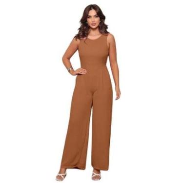 Imagem de Macacão Social Elegante Feminino Para Festas E Eventos Chic-Feminino