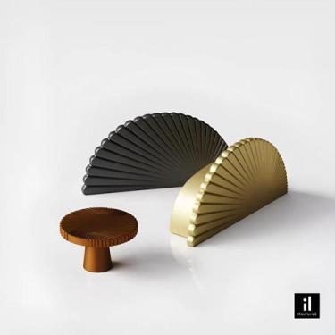 Imagem de Puxador Porta de Armário Auri 1690 Cores, Tamanhos e Preços Variados -