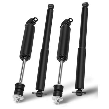 Imagem de Amortecedores SCITOO dianteiros traseiros a gás compatíveis com Chevrolet Blazer/LLV/S10/S10 Blazer, para GMC Jimmy/S15/S15 Jimmy/Sonoma, para Isuzu Hombre 344040 37129 344041 37021 Conjunto de 4