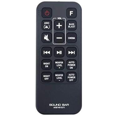 Imagem de AKB74815371 Ajuste remoto de substituição para LG Wireless Sound Bar SK3D (SK3D, SPH4B-W) SK4D (SK4D, SPH4B-W) SJ4