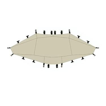 Imagem de Toldo de barraca de acampamento hexagonal/quarto Naturehike, tenda ao ar livre para acampamento, pesca, piqueniques, dossel disponível com pano de chão, cortinas de porta, conector de barraca