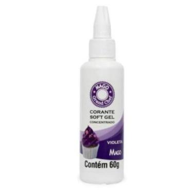 Imagem de Corante Soft Gel Violeta 60g - Chicky Formas