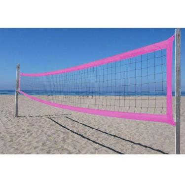 Imagem de Rede De Volei Oficial De Praia 4 Faixas Nylon Rythmoon-Unissex