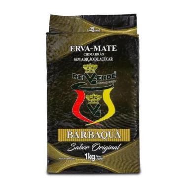 Imagem de Erva Mate Rei Verde Defumada Barbaquá à Vácuo 1Kg