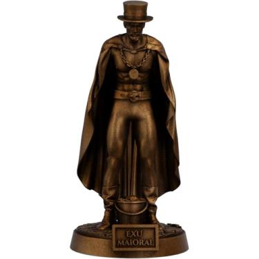 Imagem de Estátua Exu Maioral Imagem Umbanda Candomblé (Cor Cobre Antigo)