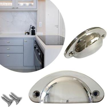 Imagem de 1 Puxador de Gaveta Concha Colonial, Premium, Alta Qualidade - Compras