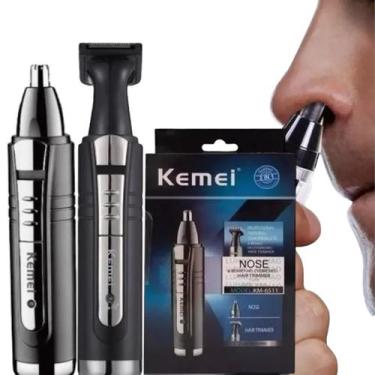 Imagem de Aparador Pelos Orelha Nariz Bigode Sobrancelha Kemei Higiene Adicionar