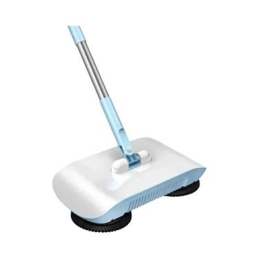 Imagem de Conjunto De Vassoura E Esfregão Tipo Empurrador Manual, Conjunto De Pá