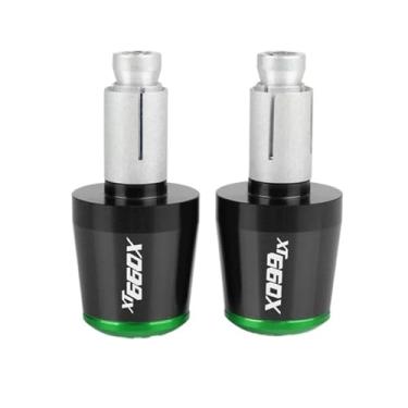 Imagem de Extremidades das manoplas do guidão da motocicleta, tampas das extremidades dos manoplas, acessórios deslizantes de peso para XT660 X XT660X 2004-2017 2005 2006 2007 2008 2009 2010