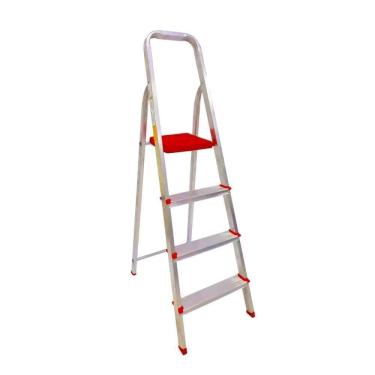 Imagem de Escada Botafogo em Alumínio 4 Degraus Uso Doméstico