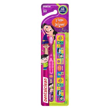 Imagem de Kit DentalClean Show Da Luna Infantil 1 Escova Dental + 1 Estojo Dental