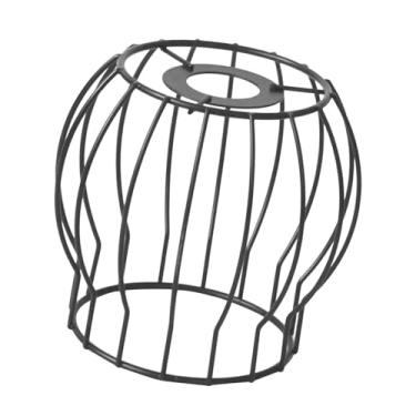 Imagem de WeiLaiKeQi Abajur de ferro com abajur vazado rústico de substituição para luminária pendente para quarto de fazenda, bar e cozinha