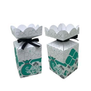 Imagem de 10 Caixas Festa Pix: Personalize Sua Comemoração - Meia Bala