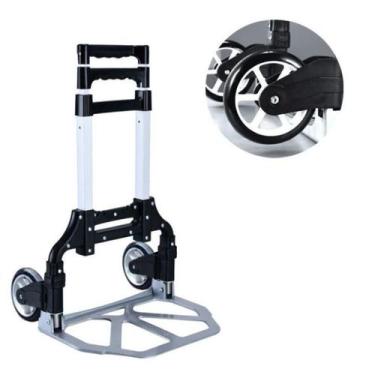 Imagem de Carrinho Para Carga De Mão Dobrável Plataforma Até 75kg - PRO BABY