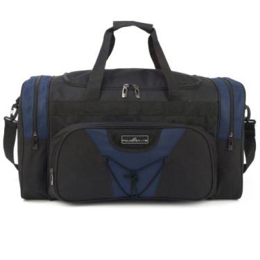 Imagem de Sacola viagem treino bolsa transversal mala de mão masculina - Polo Ki