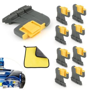 Imagem de 8 peças de escovas de esfregar ciclônicas R0714400 para MX6/MX6 Elite/ MX8/MX8 Elite limpador de piscina substitui escovas sujas desgastadas