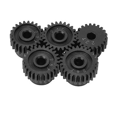 Imagem de Alomejor Conjunto de Equipamentos de Metal 48p Acessório Peças Consultoria RC RC para Hobby Car Modelo 1/10 ECX, Preto (Preto)