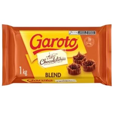 Imagem de Chocolate Blend Garoto 1 kg – Cobertura Profissional, Rendimento Alto e Sabor Equilibrado