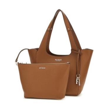 Imagem de GUESS Bolsa Calista, caramelo, Caramel, One Size