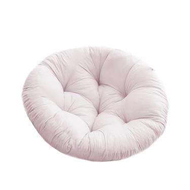 Imagem de Ｂｅｓｇａ Almofada para cadeira suspensa, almofada de chão, macia, redonda, grossa, para cadeira de balanço, para gramado, sala de estar, Cinza Claro