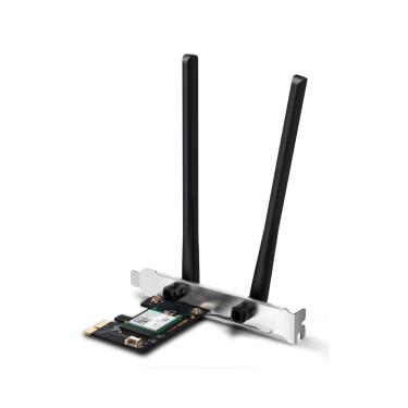 Imagem de Placa de Rede PCI Mercusys - Wi-Fi 6 - Bluetooth 5.2 - Gigabit - MU-MIMO - Baixa Latência - MA80XE