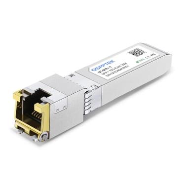 Imagem de QSFPTEK Módulo 10G SFP+ RJ45, 10Gbe Giga Mini-GBIC SFP para rj45, transceptor de cobre 10GBASE-T para Ubiquiti UF-RJ45-10G, Netgear AXM765, Supermicro, Unifi, até 30 m